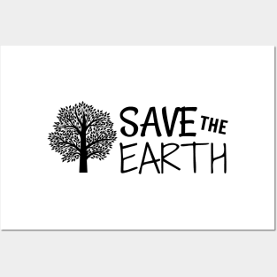 Save the Earth Posters and Art